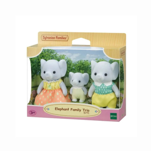 Noutăți Librăria Compas - Figurine Sylvanian Families - Familia Elefanteilor