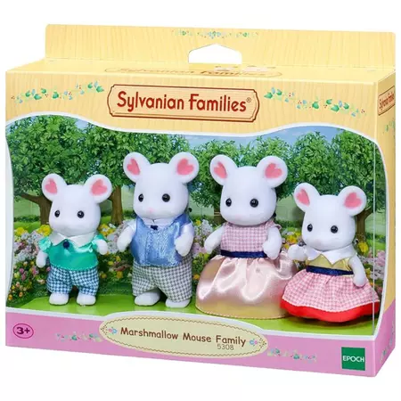 Noutăți Librăria Compas - Set 4 figurine Familia Soriceilor Sylvanian Families