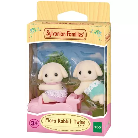 Jucării și jocuri - Set 2 figurine Gemenii Ieupasi Flora Sylvanian Families