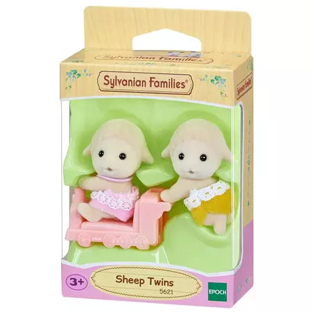 Jucării și jocuri - Set 2 figurine gemenii oite Sylvanian Families Epoch
