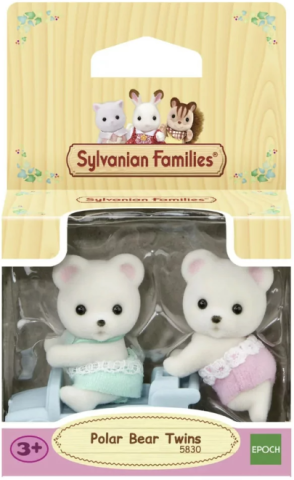 Figurine - Set 2 figurine Sylvanian Families Gemeni ursuleti polari