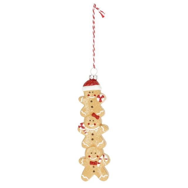 Ornamente suspendate - Figurine turta dulce cu agatatoare 4.9x2.1x15.7 cm plastic
