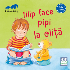 Noutăți Librăria Compas - Filip face pipi la olita - Andrea Hebrock