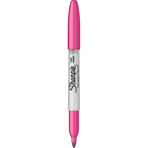 Rechizite școlare - Marker permanent magenta varf 0.9 mm Sharpie
