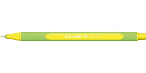 Rollere și finelinere - Fineliner Schneider Line-up Neon Yellow 0.4 mm