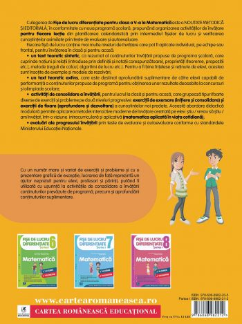 Fise de lucru diferentiate. Matematica. Clasa a V-a - Partea I [1]