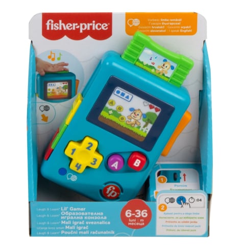 Jucării pentru bebeluși - FISHER PRICE LAUGH&LEARN CONSOLA DE JOC INTERACTIVA IN LIMBA ROMANA