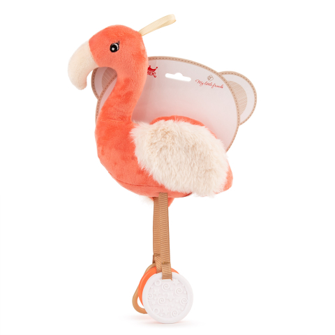 Jucarie de plus Flamingo coral 32 cm [1]
