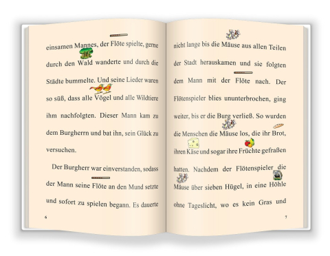 Flautul fermecat. Invat sa citesc in limba germana [1]