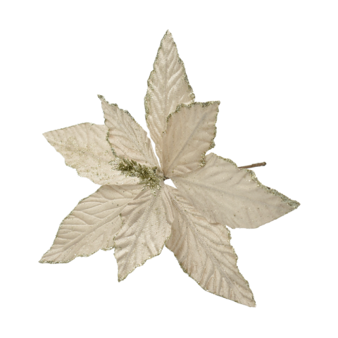 Aranjamente și coronițe - Floare catifea sampanie 16 cm