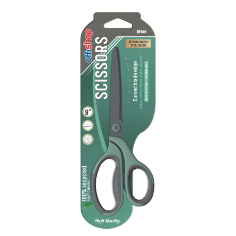 Foarfeca birou maner plastic 21 cm Offishop [2]