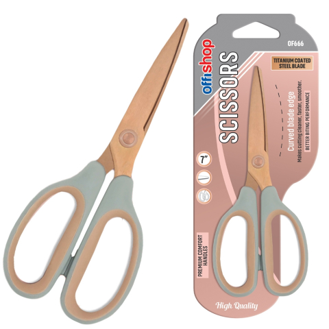 Foarfece - Foarfeca birou maner plastic titan 17.5 cm Offishop