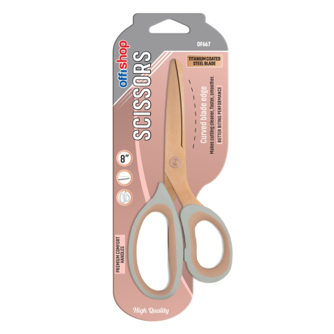 Foarfeca birou maner plastic titan 21.5 cm Offishop [1]