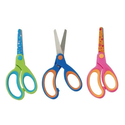 Foarfece școlare - Foarfeca cu lama decorata varf rotund 13 cm Herlitz