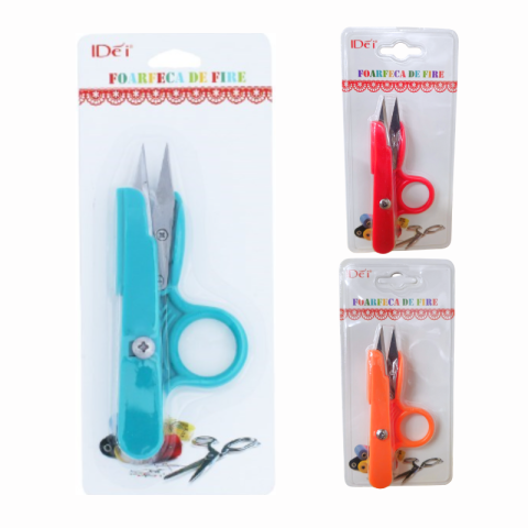 Artă și creativitate - Foarfeca de fire 12 cm culori diferite
