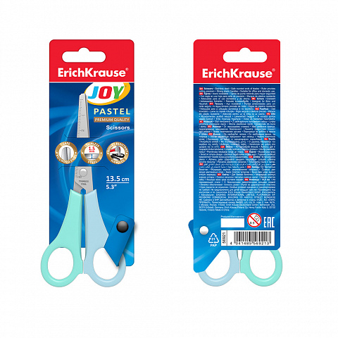 Foarfece ErichKrause JOY Pastel 13.5 cm culori diferite [3]