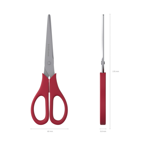 Foarfeca ErichKrause EasyCut 17 cm diverse culori [5]