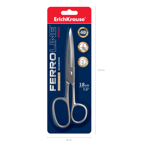 Foarfece ErichKrause Ferro 18 cm [1]
