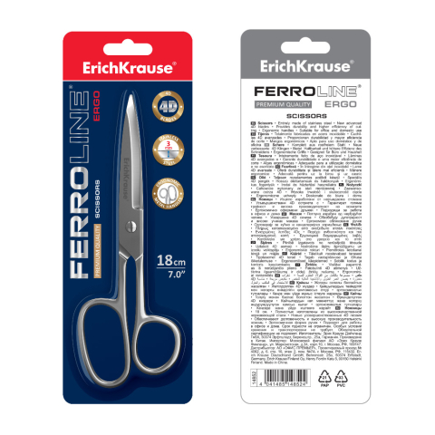 Foarfece ErichKrause Ferro 18 cm [2]