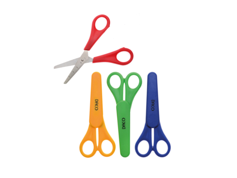 Rechizite școlare - Foarfeca gradinita cu teaca 13.2 cm Daco