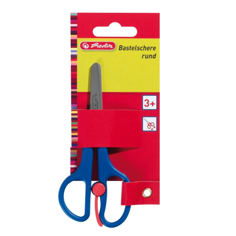 Foarfece școlare - Foarfeca scolara 13 cm varf rotund Herlitz