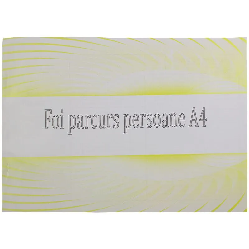 Tipizate și registre - Foi parcurs persoane A4