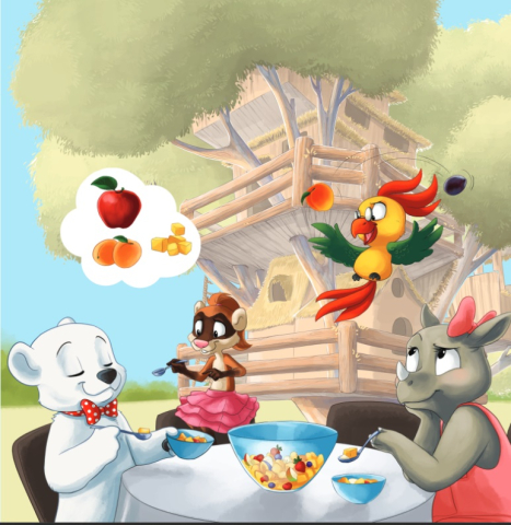 Fram in lumea fructelor si a legumelor - Iulia Burtea [4]