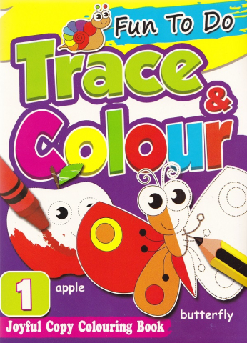 Noutăți Librăria Compas - Fun to do. Trace and colour 1