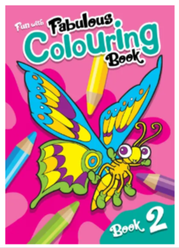 Noutăți Librăria Compas - Fun with fabulous colouring book. Book 2