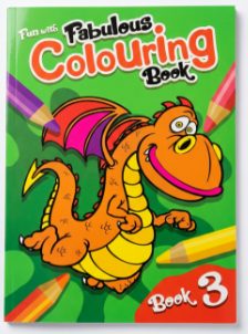 Noutăți Librăria Compas - Fun with fabulous coloring book. Book 3