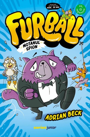 Noutăți Librăria Compas - Furball. Motanul spion – Adrian Beck