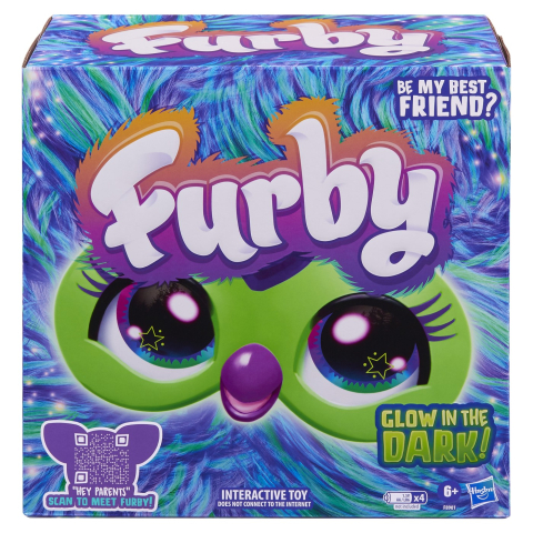 Figurine - FURBY JUCARIE DE PLUS INTERACTIVA FURBY GALAXY GLOW IN THE DARK