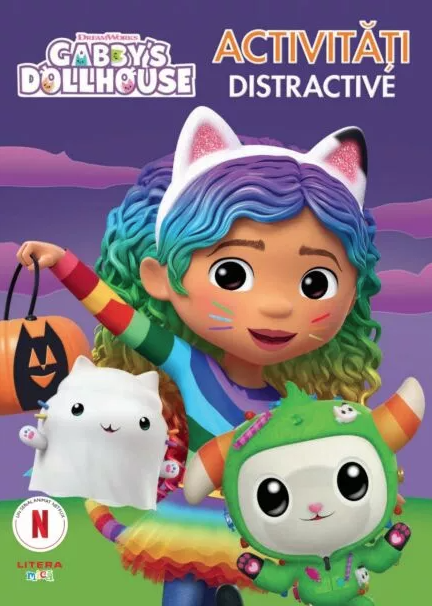 Cărți - Gabby's Dollhouse - Activitati distractive