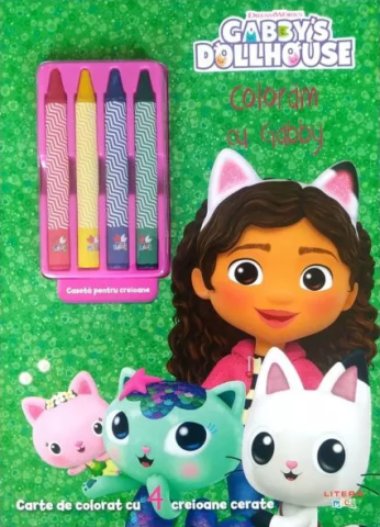 Cărți - Gabby's Dollhouse. Coloram cu Gabby