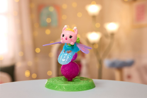 GABBYS DOLLHOUSE FAIRYLANDIA INEL DE ZANA CU FIGURINA KITTY FAIRY [4]