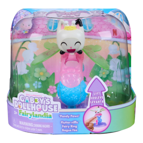 GABBYS DOLLHOUSE FAIRYLANDIA INEL DE ZANA CU FIGURINA PANDY PAWS [0]