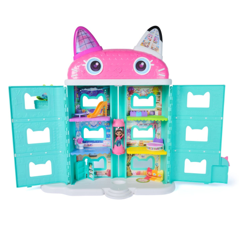 GABBYS DOLLHOUSE FILMUL CASA DE PAPUSI A LUI GABBYS MEOW MAZING CU ACCESORII [5]