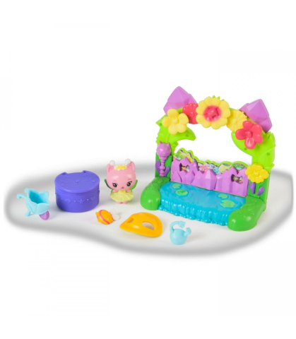 Set Balconul Gradina Fermecata si figurina Kitty Gabby's Dollhouse [1]