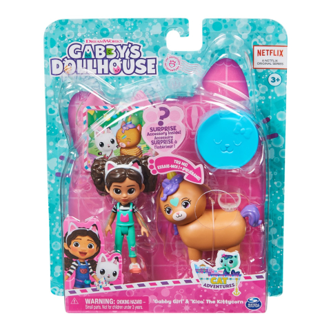Jucării și jocuri - GABBYS DOLLHOUSE PACHET 2 FIGURINE GABBY SI KICO