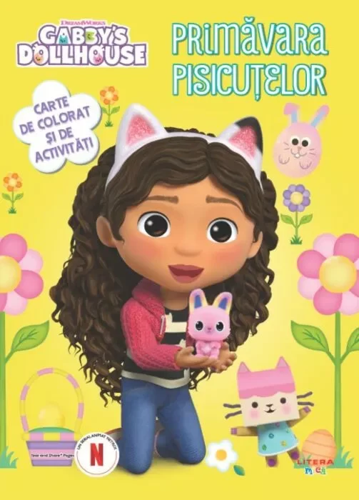 Cărți pentru copii - Gabbys Dollhouse. Primavara pisicutelor