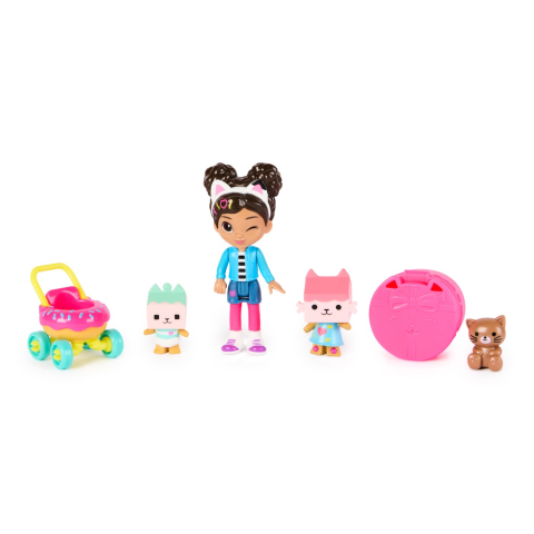 GABBYS DOLLHOUSE SET FIGURINE KITTY CARE [1]