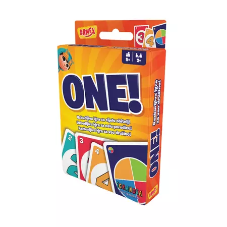 Jocuri educative - Joc de carti ONE Gamex 108 piese 9 x 14 x 2 cm