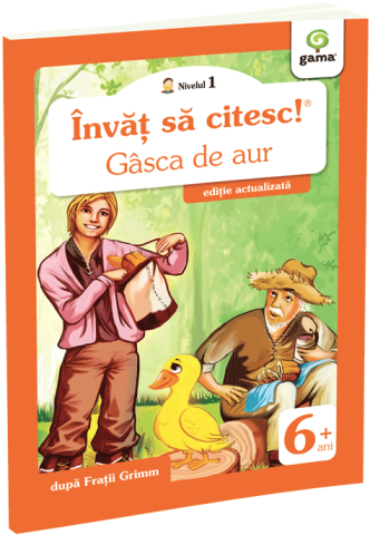 Cărți - Invat sa citesc. Gasca de aur - Fratii Grimm
