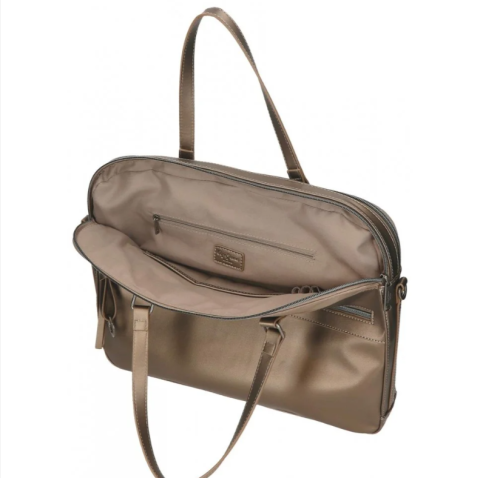 Geanta business dama Pepe Jeans Ruby 2 compartimente taupe 40 x 30 x 5 cm [2]