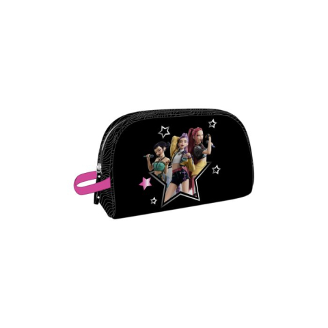 Accesorii personale și beauty - Borseta cosmetice K-Pop Demon Hunters Energy adaptabila la troler 28x18x10 cm
