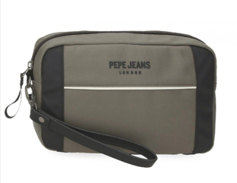 Accesorii personale și beauty - Geanta mana barbati Pepe Jeans Dortmund 24.5 x 15 x 6 cm verde