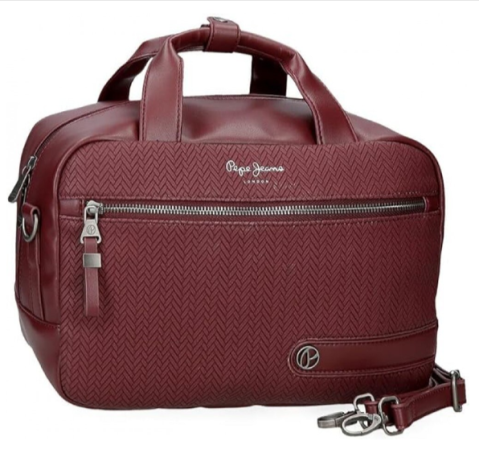 Ingrijire personală copii - Geanta mana dama Pepe Jeans Sprig bordo 31 x 21 x 15 cm