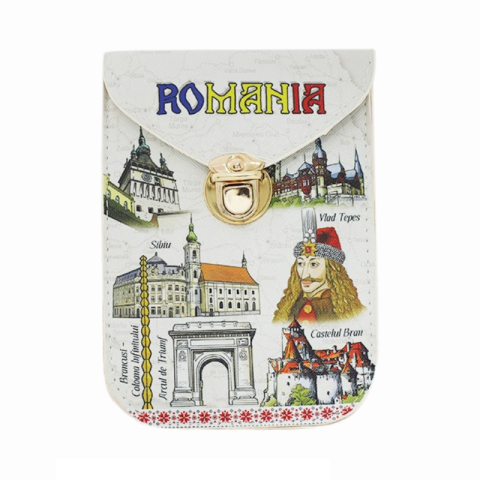Souvenir România - Geanta Romania K12 18.3 x 13.5 cm