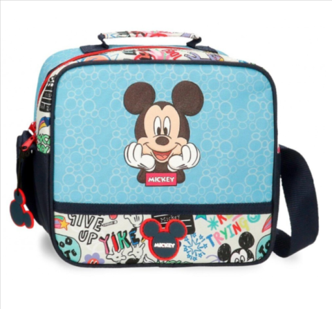 Noutăți Librăria Compas - Geanta umar baieti 3L Mickey Mouse Be Cool multicolor 23 x 20 x 9 cm