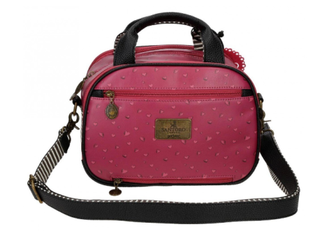 Geanta fete Gorjuss For My Love 28 x 21 x 17 cm bordo [1]
